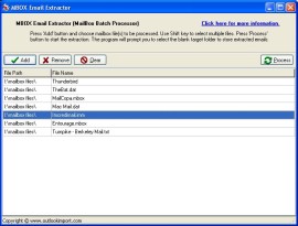 MBOX Email Extractor software