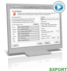 Outlook Export Wizard