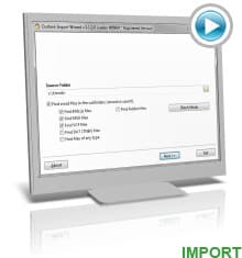 Outlook Import Wizard