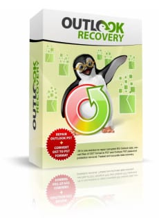 Outlook Recovery Wizard Screenshot