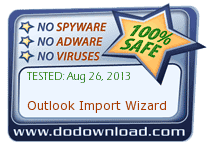 Outlook Import Wizard ist sicher zum download